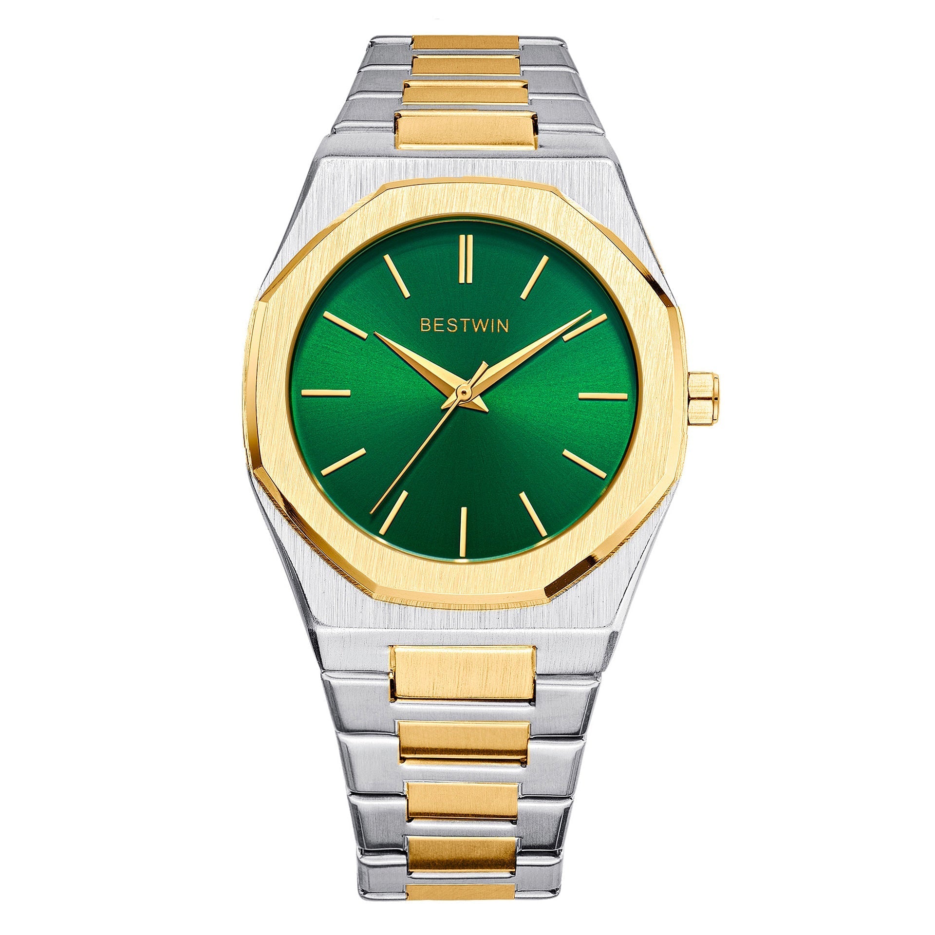 Men’s and women’s watches simple classic blue and green couple’s watch 812-1